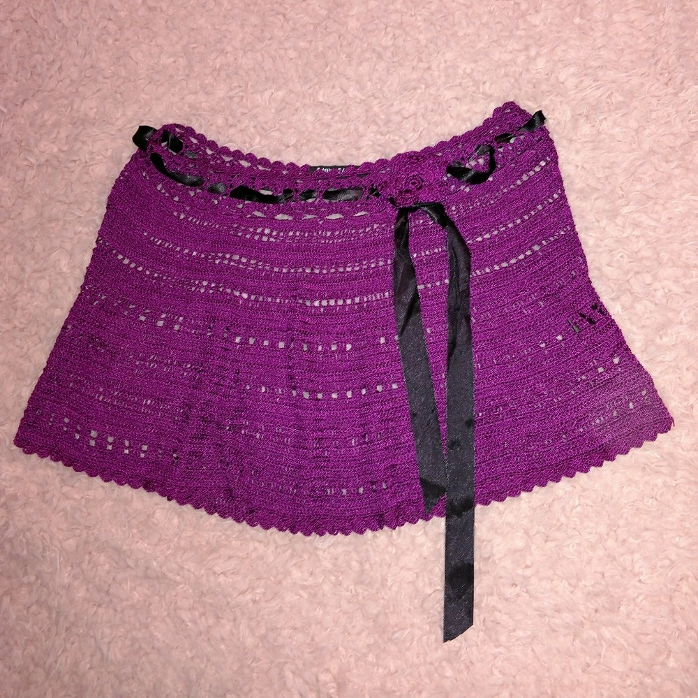 SOLD Betsey Johnson skirt cover-up